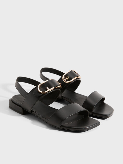 Женские сандалии FURLA FURLA FLOW SANDAL T.20, Артикул YH72FOW, черный | 3940027. Ракурс 3
