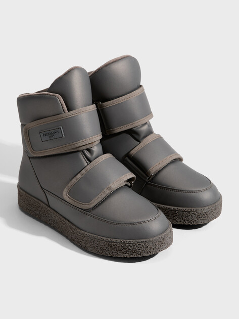 Женские дутики TENDANCE, Артикул ZF1173-6-1, серо-зеленый | 3940914. Ракурс 3