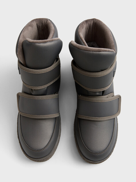 Женские дутики TENDANCE, Артикул ZF1173-6-1, серо-зеленый | 3940914. Ракурс 5