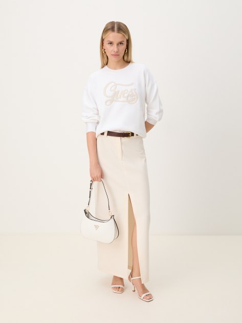 Сумка на плечо GUESS MERIDIAN MINI TP ZP SHOULDR BG HWBG8778720