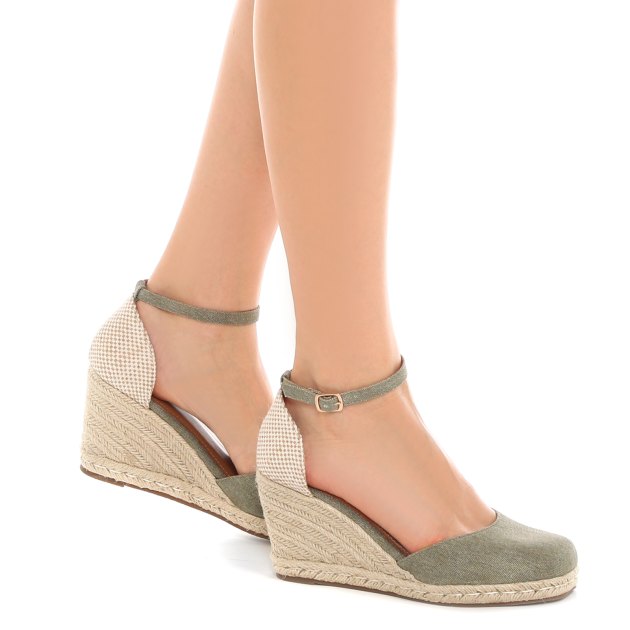 Босоножки TENDANCE, Артикул FR60-70, хаки | 3948784. Ракурс 4