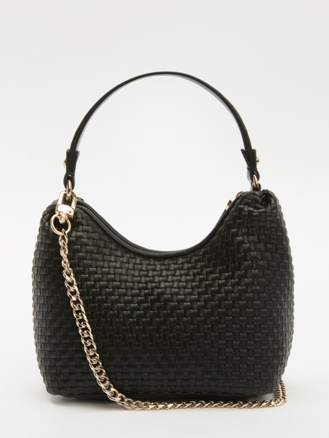 Женская сумка с ручкой GUESS ETEL MINI HOBO, Артикул HWWG9219730, черный | 3951104. Ракурс 3 Женская сумка с ручкой GUESS ETEL MINI HOBO, Артикул HWWG9219730, черный | 3951104. Ракурс 3