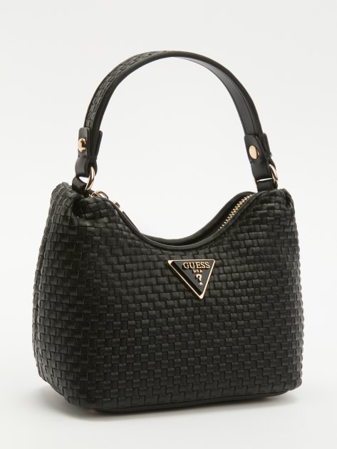 Женская сумка с ручкой GUESS ETEL MINI HOBO, Артикул HWWG9219730, черный | 3951104. Ракурс 6 Женская сумка с ручкой GUESS ETEL MINI HOBO, Артикул HWWG9219730, черный | 3951104. Ракурс 6