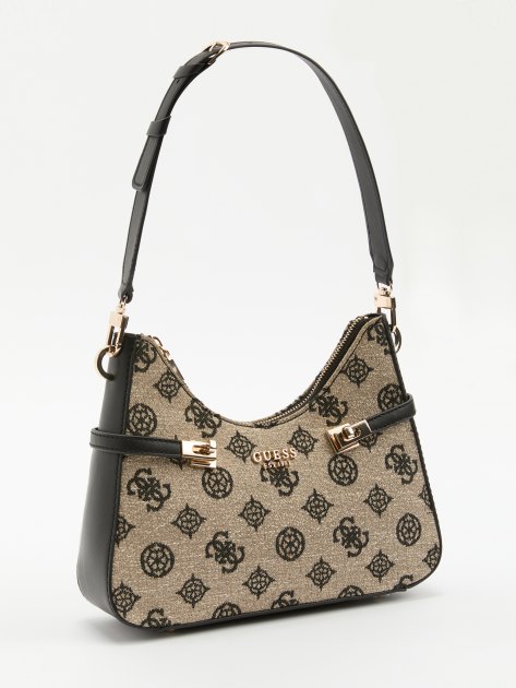 Женская сумка на плечо GUESS LORALEE HOBO, Артикул HWJG9226020, бежевый | 3951114. Ракурс 6 Женская сумка на плечо GUESS LORALEE HOBO, Артикул HWJG9226020, бежевый | 3951114. Ракурс 6