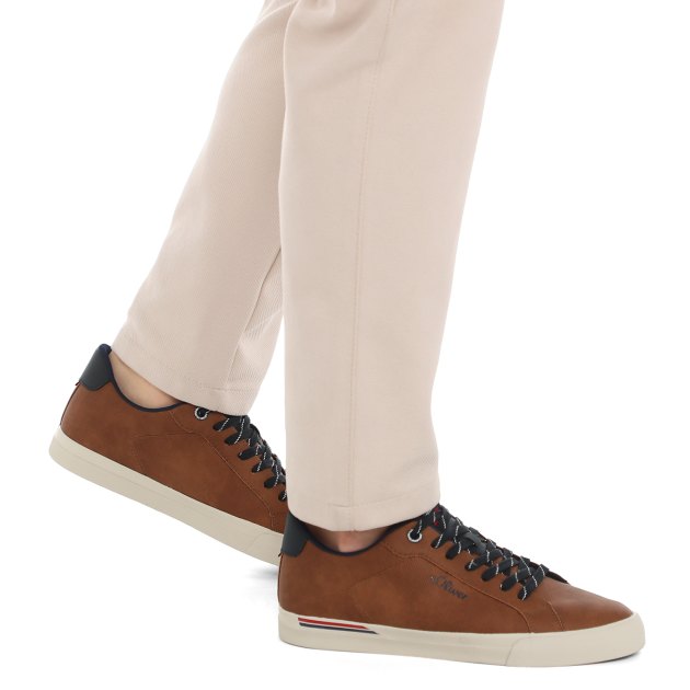 Мужские кеды S.OLIVER SANAKO1, Артикул 5-5-13630-42, коричневый | 3953105. Ракурс 4