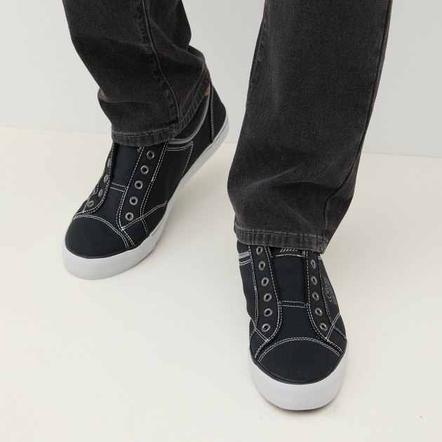 Мужские кеды S.OLIVER SANAKO1, Артикул 5-5-14603-42, черный | 3953215. Ракурс 4