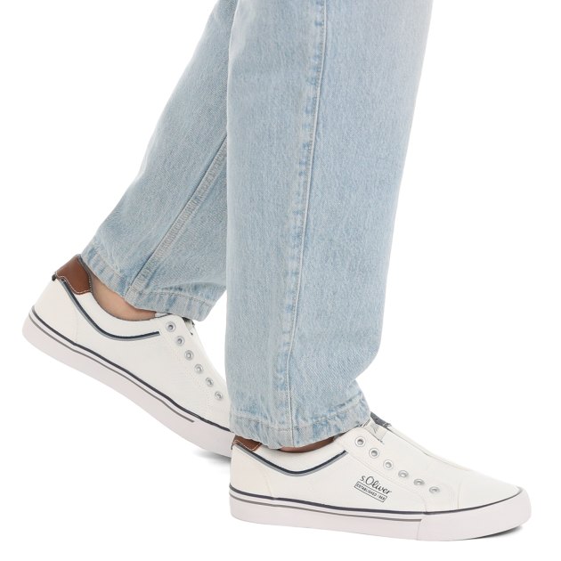 Мужские кеды S.OLIVER SANAKO1, Артикул 5-5-14603-42, белый | 3953223. Ракурс 4