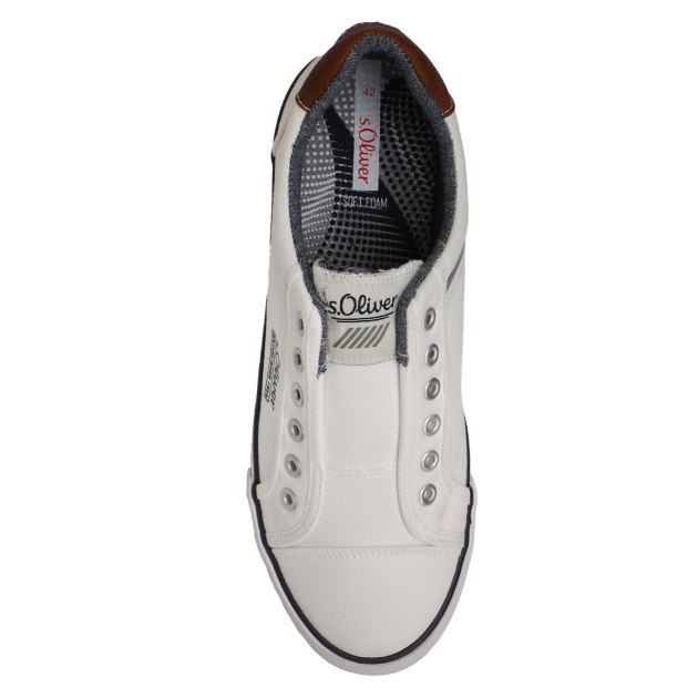 Мужские кеды S.OLIVER SANAKO1, Артикул 5-5-14603-42, белый | 3953223. Ракурс 2