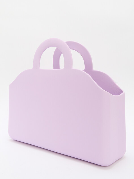 Пляжная сумка  TENDANCE, Артикул A-06, сиреневый | 3953517. Ракурс 5