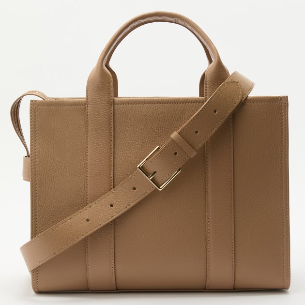 Женский тоут CALZETTI, Артикул CLER MAXI, бежево-коричневый | 3954188. Ракурс 3 Женский тоут CALZETTI, Артикул CLER MAXI, бежево-коричневый | 3954188. Ракурс 3