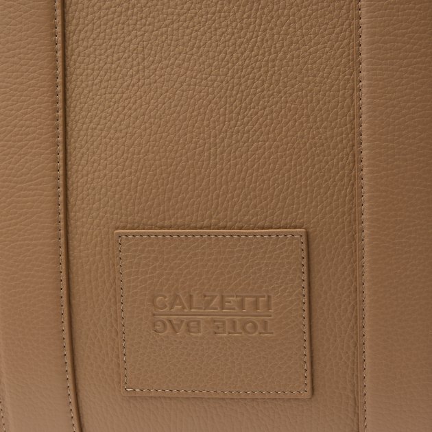 Женский тоут CALZETTI, Артикул CLER MAXI, бежево-коричневый | 3954188. Ракурс 4 Женский тоут CALZETTI, Артикул CLER MAXI, бежево-коричневый | 3954188. Ракурс 4