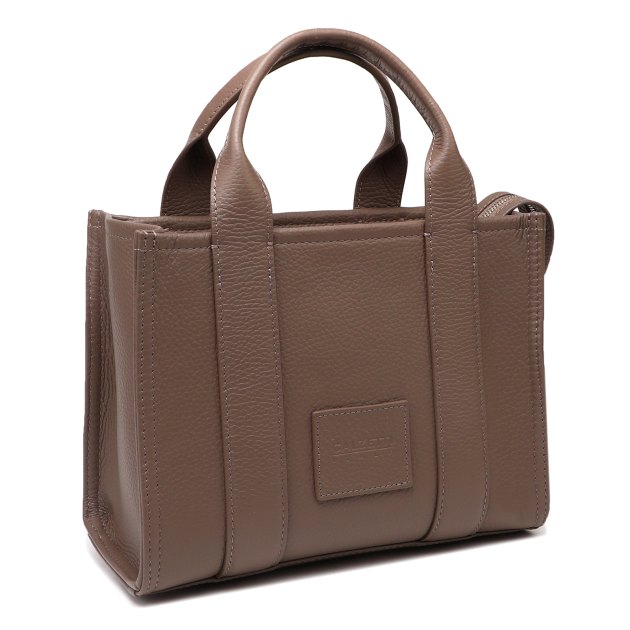 Женский тоут CALZETTI, Артикул CLER MINI, серо-коричневый | 3954289. Ракурс 2
