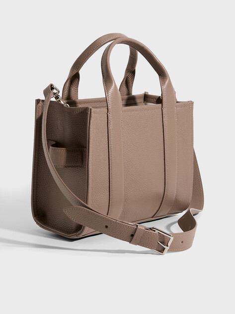 Женский тоут CALZETTI, Артикул CLER MINI, серо-коричневый | 3954289. Ракурс 4