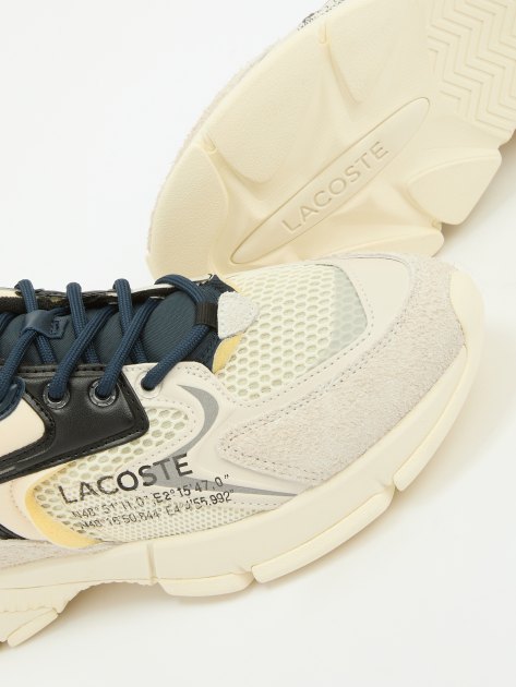 Мужские кроссовки LACOSTE L003 NEO 123 1 SMA, Артикул 745SMA0001, молочно-белый | 3958365. Ракурс 6 Мужские кроссовки LACOSTE L003 NEO 123 1 SMA, Артикул 745SMA0001, молочно-белый | 3958365. Ракурс 6