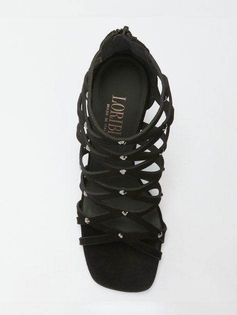 Женские босоножки LORIBLU, Артикул SOV16S, черный | 3959102. Ракурс 2