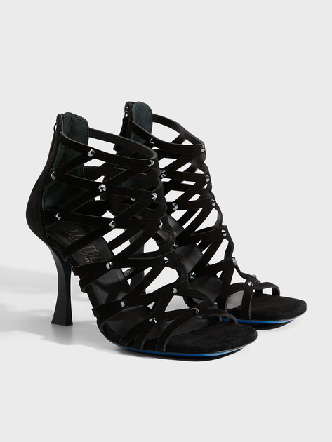 Женские босоножки LORIBLU, Артикул SOV16S, черный | 3959102. Ракурс 3
