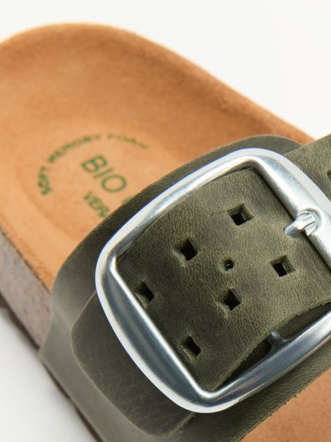 Женские шлепанцы BIO GREEN, Артикул PT10-20, зеленый | 3960418. Ракурс 6