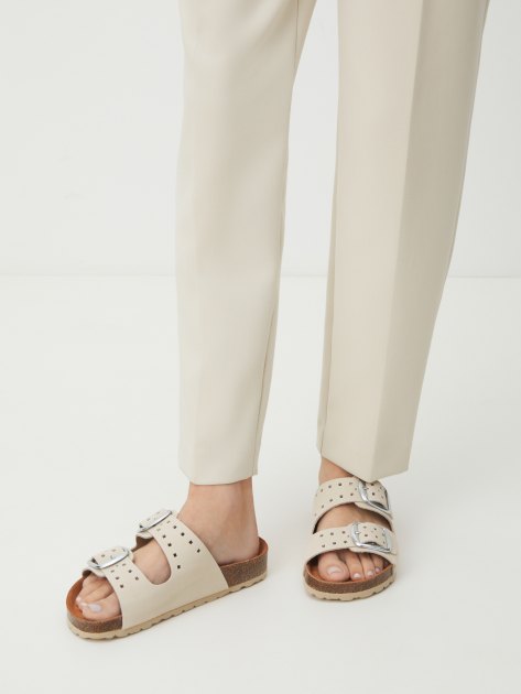 Женские шлепанцы BIO GREEN, Артикул PT10-20, светло-бежевый | 3960438. Ракурс 2