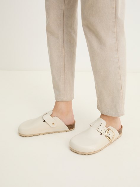 Женские шлепанцы BIO GREEN, Артикул PT399-W, светло-бежевый | 3960475. Ракурс 2