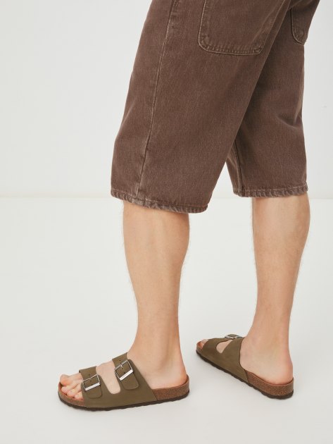 Мужские шлепанцы BIO GREEN, Артикул PT60-1, хаки | 3960515. Ракурс 2