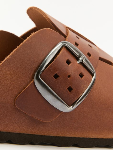 Мужские шлепанцы BIO GREEN, Артикул PT399-M, красно-коричневый | 3960535. Ракурс 6