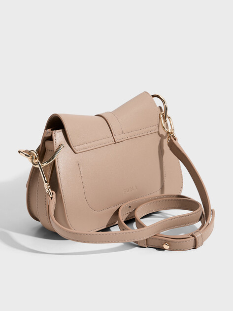 Женская сумка FURLA, Артикул FURLA FLOW MINI TOP HANDLE, пыльно-бежевый | 3962299. Ракурс 4 Женская сумка FURLA, Артикул FURLA FLOW MINI TOP HANDLE, пыльно-бежевый | 3962299. Ракурс 4