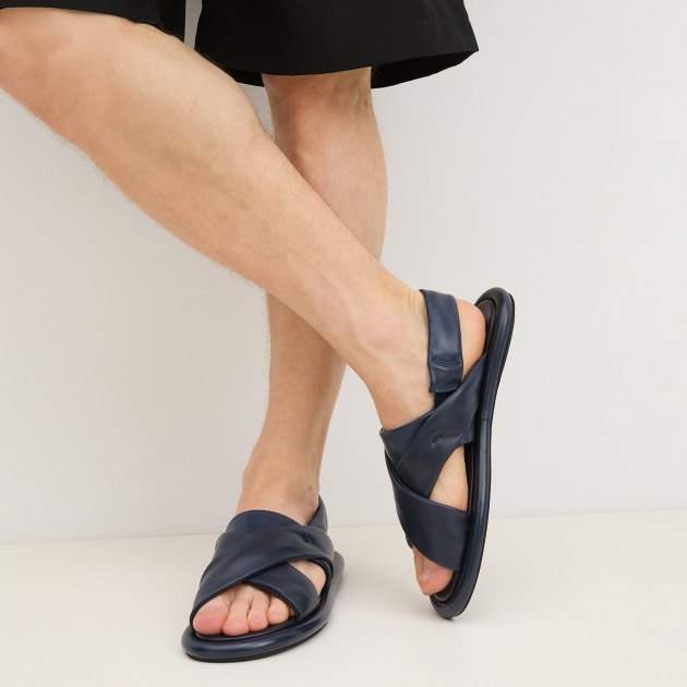 Мужские сандалии OFFICINE CREATIVE ESTENS/002 GUANTERIA DRESS BLUE, Артикул ESTENS/002, темно-синий | 3963803. Ракурс 4 Мужские сандалии OFFICINE CREATIVE ESTENS/002 GUANTERIA DRESS BLUE, Артикул ESTENS/002, темно-синий | 3963803. Ракурс 4