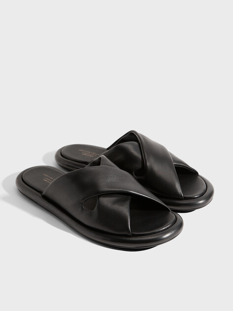 Мужские шлепанцы OFFICINE CREATIVE, Артикул ESTENS/004, черный | 3965866. Ракурс 3