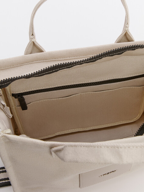 Женский тоут TENDANCE, Артикул A5501, серо-бежевый | 3965936. Ракурс 5