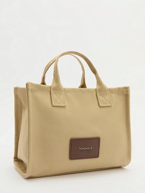 Женский тоут TENDANCE, Артикул A5501, серо-бежевый | 3965936. Ракурс 7