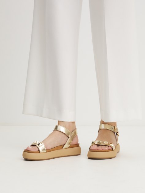 Женские сандалии INUOVO, Артикул A96037, золотой | 3965978. Ракурс 2