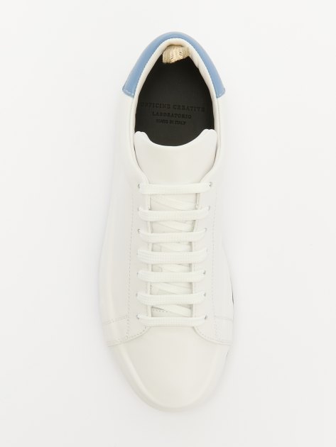 Женские кеды OFFICINE CREATIVE EASY/101 LILLE BIANCO/ELEMENTAL BLUE, Артикул EASY/101, белый | 3966756. Ракурс 5 Женские кеды OFFICINE CREATIVE EASY/101 LILLE BIANCO/ELEMENTAL BLUE, Артикул EASY/101, белый | 3966756. Ракурс 5