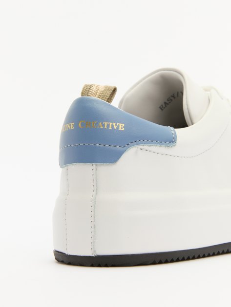 Женские кеды OFFICINE CREATIVE EASY/101 LILLE BIANCO/ELEMENTAL BLUE, Артикул EASY/101, белый | 3966756. Ракурс 6 Женские кеды OFFICINE CREATIVE EASY/101 LILLE BIANCO/ELEMENTAL BLUE, Артикул EASY/101, белый | 3966756. Ракурс 6