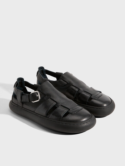Женские сандалии OFFICINE CREATIVE, Артикул DINGHY/103, черный | 3969635. Ракурс 3 Женские сандалии OFFICINE CREATIVE, Артикул DINGHY/103, черный | 3969635. Ракурс 3