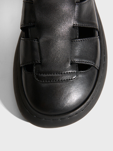 Женские сандалии OFFICINE CREATIVE, Артикул DINGHY/103, черный | 3969635. Ракурс 4 Женские сандалии OFFICINE CREATIVE, Артикул DINGHY/103, черный | 3969635. Ракурс 4
