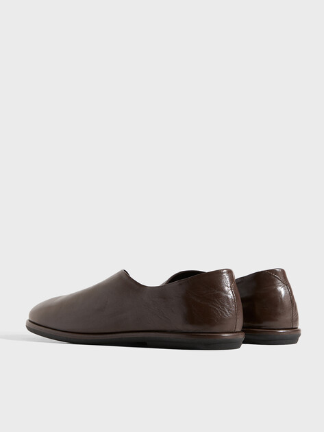 Женские балетки OFFICINE CREATIVE, Артикул MIENNE/103, темно-коричневый | 3970131. Ракурс 6