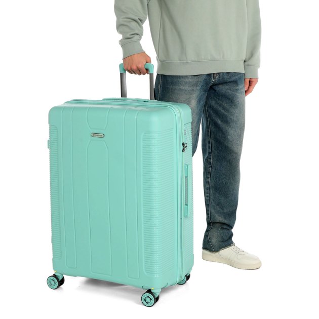 Gabbiano luggage tiffany blue online