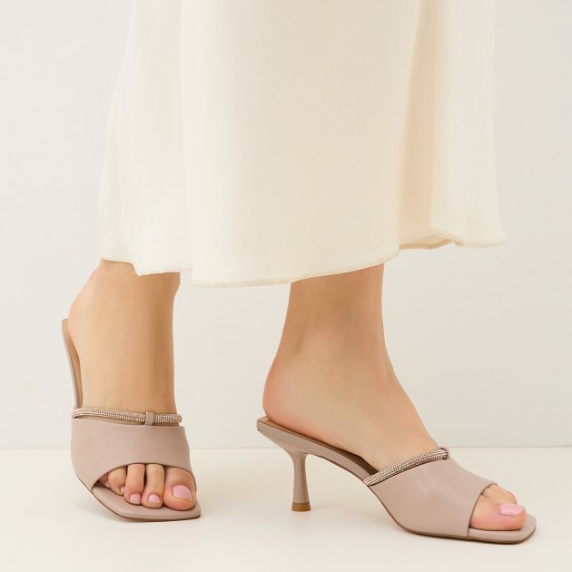 Мюли TENDANCE, Артикул LT2512-5, розово-бежевый | 3972383. Ракурс 4