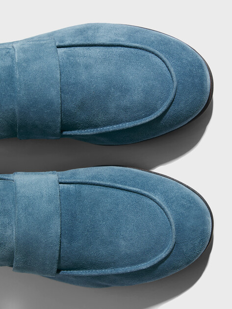 Женские лоферы OFFICINE CREATIVE, Артикул BLAIR/001, синий | 3973123. Ракурс 4