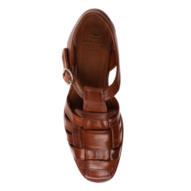 Женские сандалии OFFICINE CREATIVE, Артикул CALIXTE/045, коричневый | 3973349. Ракурс 2