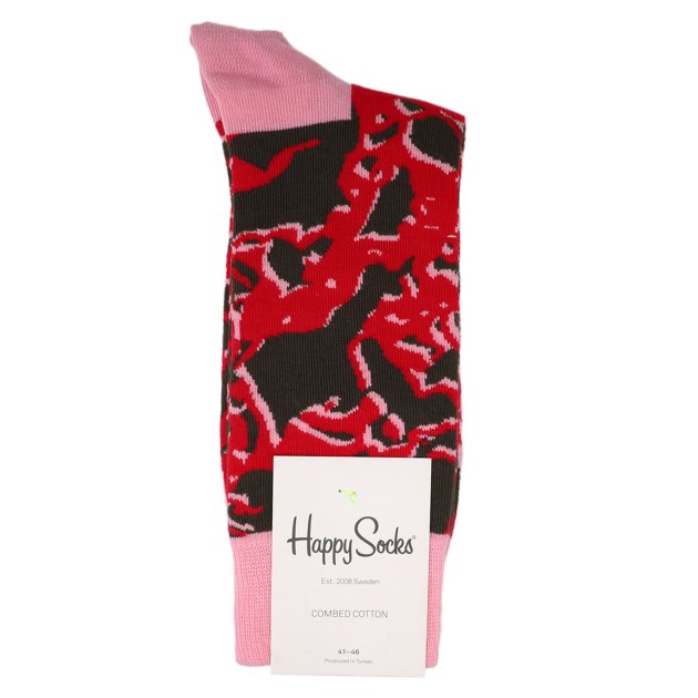 Носки HAPPY SOCKS, Артикул Marble Sock MAR01, зеленый | 3973789. Ракурс 2