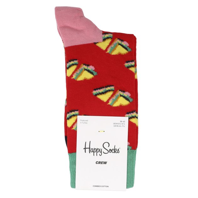 Носки HAPPY SOCKS, Артикул LOVE SOCK LOV01, красный | 3973875. Ракурс 2