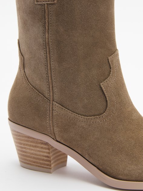 Женские казаки TENDANCE, Артикул VF876-113, серо-бежевый | 3975048. Ракурс 6