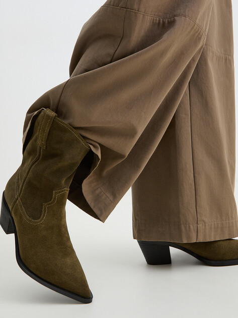 Казаки TENDANCE, Артикул VF876-113, хаки | 3975054. Ракурс 2