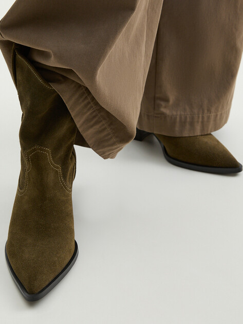 Казаки TENDANCE, Артикул VF876-113, хаки | 3975054. Ракурс 3