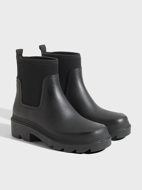 Женские резиновые ботинки TENDANCE, Артикул TP-8259-01, черный | 3976087. Ракурс 2