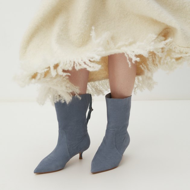 Ботильоны TENDANCE, Артикул V1339-923, серо-голубой | 3977203. Ракурс 2