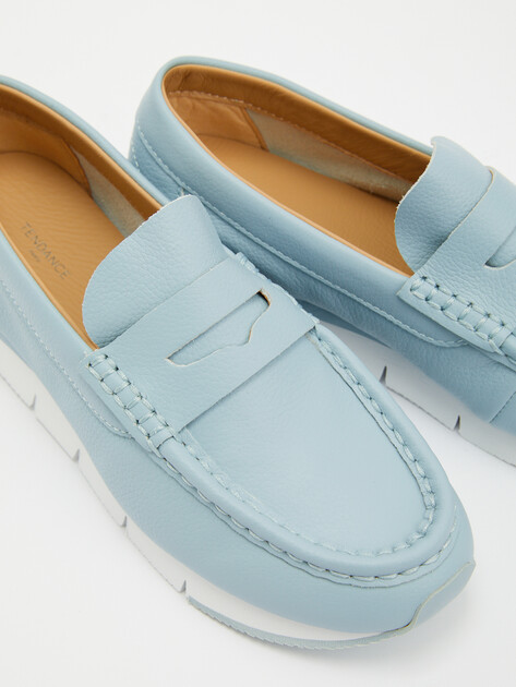 Женские лоферы TENDANCE, Артикул R9701W-02, светло-голубой | 3979242. Ракурс 5