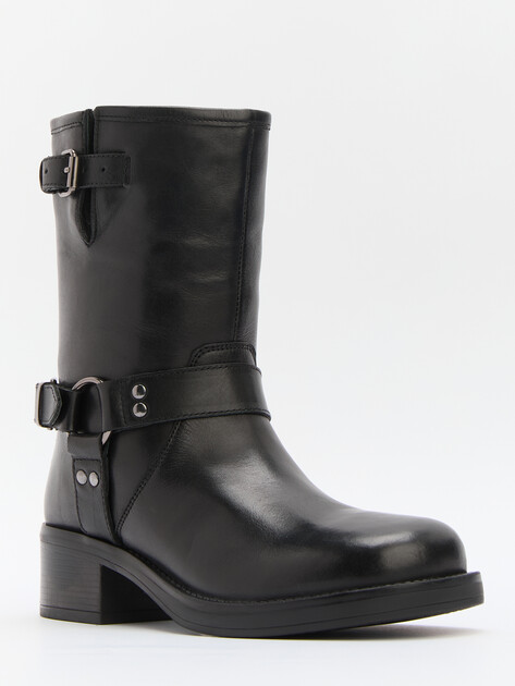 Женские полусапоги TENDANCE, Артикул VR-6800-9, черный | 3979393. Ракурс 3