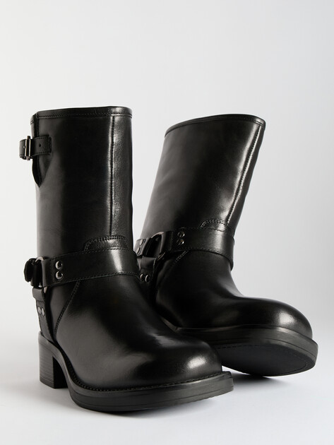 Женские полусапоги TENDANCE, Артикул VR-6800-9, черный | 3979393. Ракурс 6